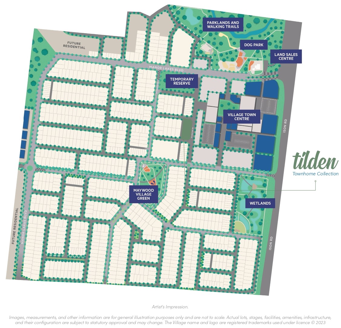 [Townhouses] Tilden Townhome Collection at Manor Lakes, Manor Lakes